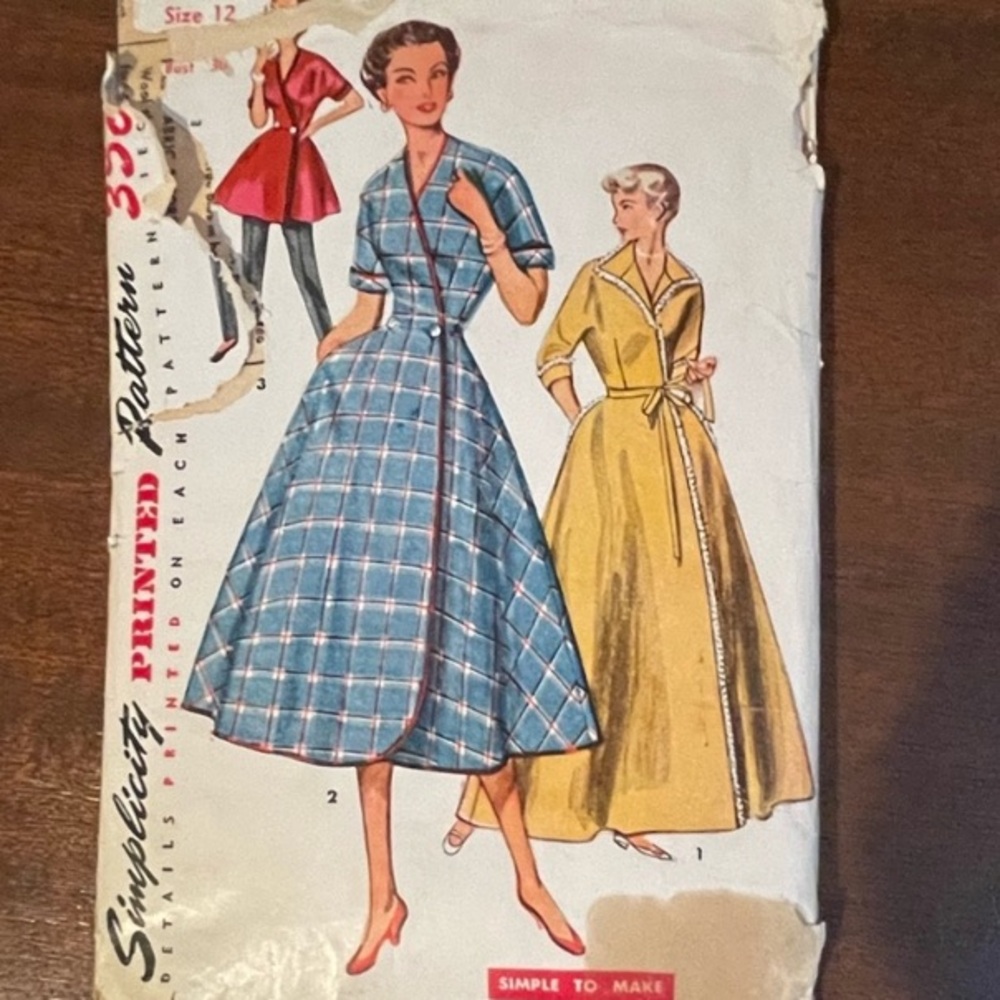 12 Old Vintage Sewing Patterns, Cut, 50s 60s and 70s Period Clothing